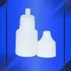 Gotero de 5 ml color natural con tapa blanca con e inserto a la vista