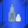 Gotero de 5 ml color natural con tapa blanca con e inserto a la vista