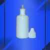 Gotero de 30 ml color blanco con tapa blanca con e inserto a la vista