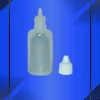 Gotero de 30 ml color Natural con tapa blanca con e inserto a la vista