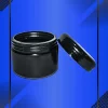 Envase 180 ml tipo Pomadero color Nagro con tapa a la vista en fondo azul