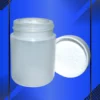 Tarro Pastillero Pomadero 50 ml en fondo azul Destapado